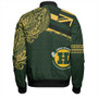 Hawaii Bomber Jacket Hana High And Elementary School With Crest Style