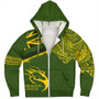 Hawaii Sherpa Hoodie Honokaa High And Intermediate School With Crest Style