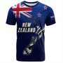 New Zealand T-Shirt - New Zealand Map Maori Face Patterns