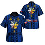 Philippines Hawaiian Shirt - Filipino Sun And Stars Tribal Tattoo Patterns Style