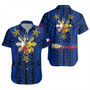 Philippines Short Sleeve Shirt - Filipino Sun And Stars Tribal Tattoo Patterns Style