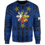 Philippines Sweatshirt - Filipino Sun And Stars Tribal Tattoo Patterns Style