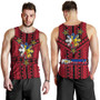 Philippines Tank Top - Filipino Sun And Stars Tribal Tattoo Patterns Style