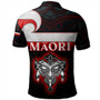 New Zealand Polo Shirt - Maori Face And Flag Patterns