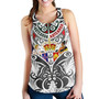 New Zealand Aotearoa Women Tank Maori Traditional Hongi - The Breath Of Life Coat Of Arms Tribal Patterns