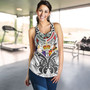 New Zealand Aotearoa Women Tank Maori Traditional Hongi - The Breath Of Life Coat Of Arms Tribal Patterns