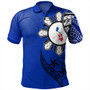 Philippines Polo Shirt Tribal Sun In My Heart Blue Style