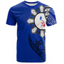 Philippines T-Shirt Tribal Sun In My Heart Blue Style