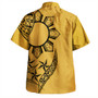 Philippines Hawaiian Shirt Tribal Sun In My Heart Gold Style