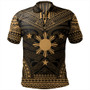 Philippines Polo Shirt - Philippines Cheif Tattoo Patterns Style