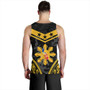 Philippines Tank Top Polynesian Sun Star Style Camouflage