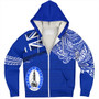 Hawaii Sherpa Hoodie Maui High School With Crest Style