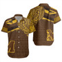 Hawaii Short Sleeve Shirt Mililani High School With Crest Style