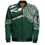 Hawaii Bomber Jacket Pahoa High and Intermediate School With Crest Style