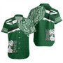 Hawaii Short Sleeve Shirt MolokaÊ»i High School With Crest Style