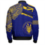 Hawaii Bomber Jacket Waipahu High School With Crest Style