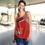 Hawaii Women Tank Waialua High and Intermediate School With Crest Style