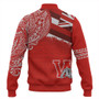 Hawaii Baseball Jacket Waialua High and Intermediate School With Crest Style