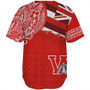 Hawaii Baseball Shirt Waialua High and Intermediate School With Crest Style