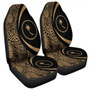 Chuuk Car Seat Covers Lauhala Gold Circle Style