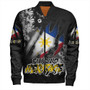 Philippines Custom Bomber Jacket Filipino Heritage Blood Inside Me