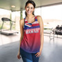 Hawaii Women Tank - Hawaii Flag Color With Traditional Patterns