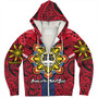 Philippines Sherpa Hoodie The Story of Lapu-Lapu Pearl of the Orient Seas Tribal Pride