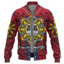 Philippines Baseball Jacket The Story of Lapu-Lapu Pearl of the Orient Seas Tribal Pride