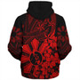 Philippines Sherpa Hoodie - Polynesian Pattern Filipino Sampaguita