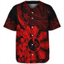 Philippines Baseball Shirt - Polynesian Pattern Filipino Sampaguita