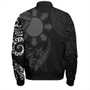 Philippines Bomber Jacket With Guam Seal Tribal Sun In My Heart