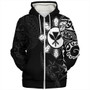 Philippines Sherpa Hoodie With Kanaka Tribal Sun In My Heart