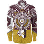 Hawaii Long Sleeve Shirt Custom James B. Castle High School Super Castle Knights Tribal Style