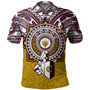 Hawaii Polo Shirt Custom James B. Castle High School Super Castle Knights Tribal Style
