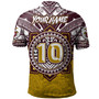 Hawaii Polo Shirt Custom James B. Castle High School Super Castle Knights Tribal Style