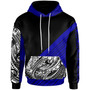 Polynesian Custom Personalised Hoodie - Diagonal Pattern Full Color