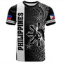 Philippines T-Shirt Lauhala Half Concept Black