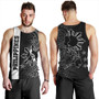 Philippines Tank Top Lauhala Half Concept Black