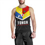 Tonga Tank Top Custom Coat Of Arm Sport Style