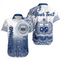 Samoa Short Sleeve Shirt Custom Pattern With Paisley Style
