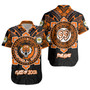 Hawaii Short Sleeve Shirt Custom James Campbell High School SaberNation Super Sabers Tribal Style