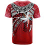 Marshall IslandsT-Shirt - Fanciful Forest Red Color 2