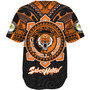 Hawaii Baseball Shirt Custom James Campbell High School SaberNation Tribal Style