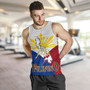 Philippines Tank Top - Philippines National Bird With Sun And Stars Style