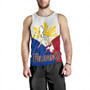 Philippines Tank Top - Philippines National Bird With Sun And Stars Style