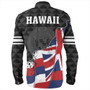 Hawaii Long Sleeve Shirt Flag Alohawaii Kakau Pattern