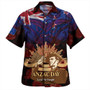 New Zealand Hawaiian Shirt - Anzac Soldier Maori Patterns