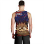 New Zealand Tank Top - Anzac Soldier Maori Patterns 3