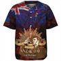 New Zealand Baseball Shirt - Anzac Soldier Maori Patterns