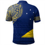 Tokelau Polo Shirt Polynesian Flag With Coat Of Arms